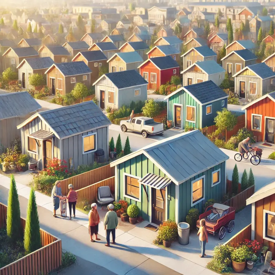 Como um Milionário Canadense Mudou a Realidade de Moradia em Sua Comunidade com Casas Pequenas