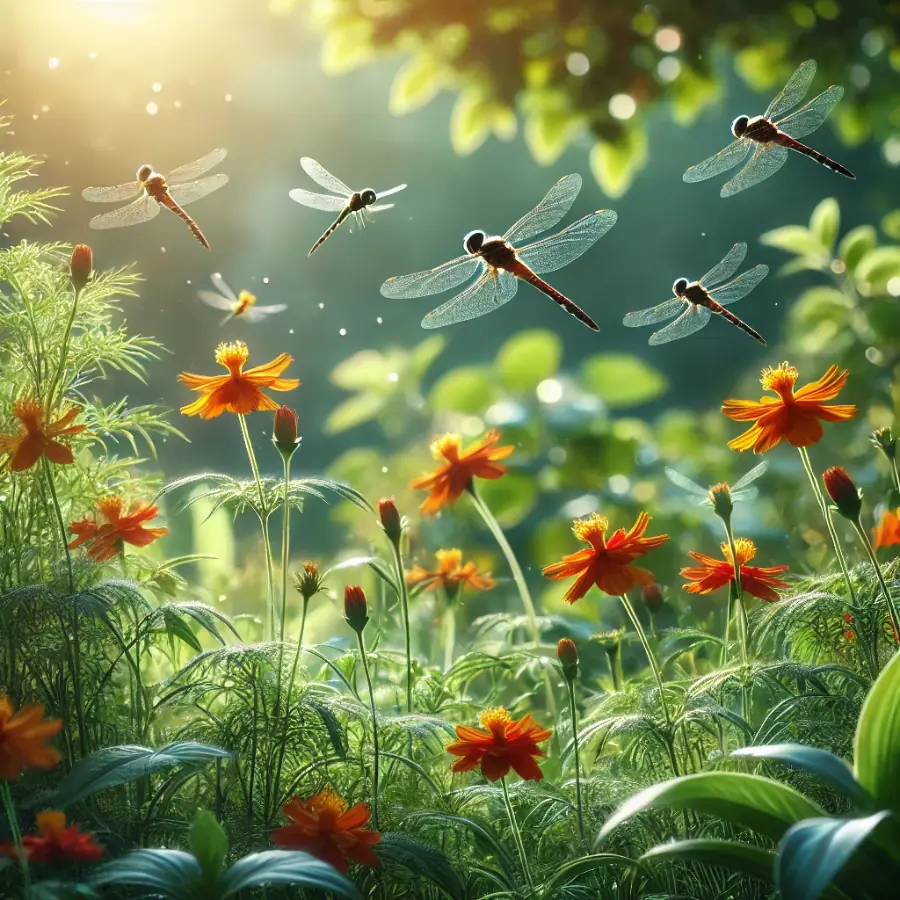 Como Atrair Libélulas para Seu Jardim e Controlar Mosquitos Naturalmente