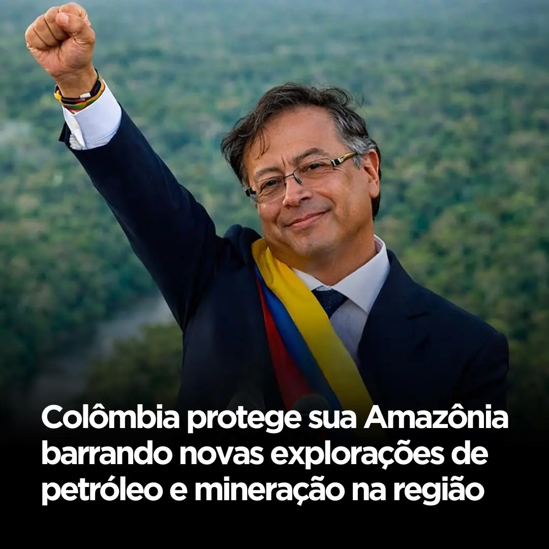 A Colômbia decidiu endurecer a proteção da Amazônia ao frear a expansão de atividades