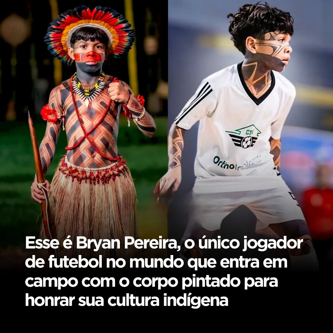 Bryan Pereira, um jovem jogador indígena do Espírito Santo