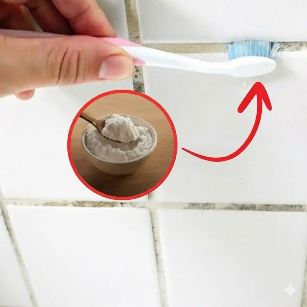 Xô, Mofo! O Truque Simples com 2 Ingredientes para Limpar o Rejunte do Banheiro (Mais Eficaz que Água Sanitária)