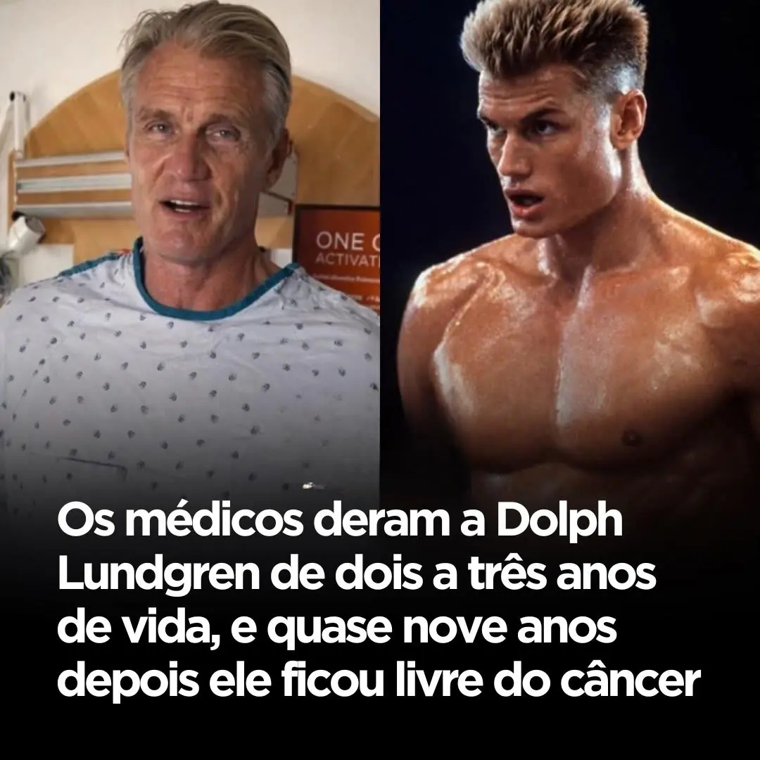 O ator Dolph Lundgren foi diagnosticado com câncer nos rins em 2015