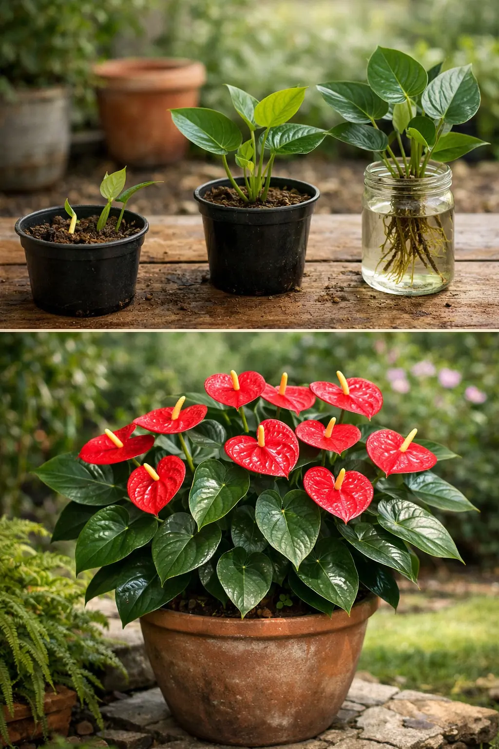 Guia definitivo de antúrio para brilho, força e floração contínua com sucesso em ambientes internos