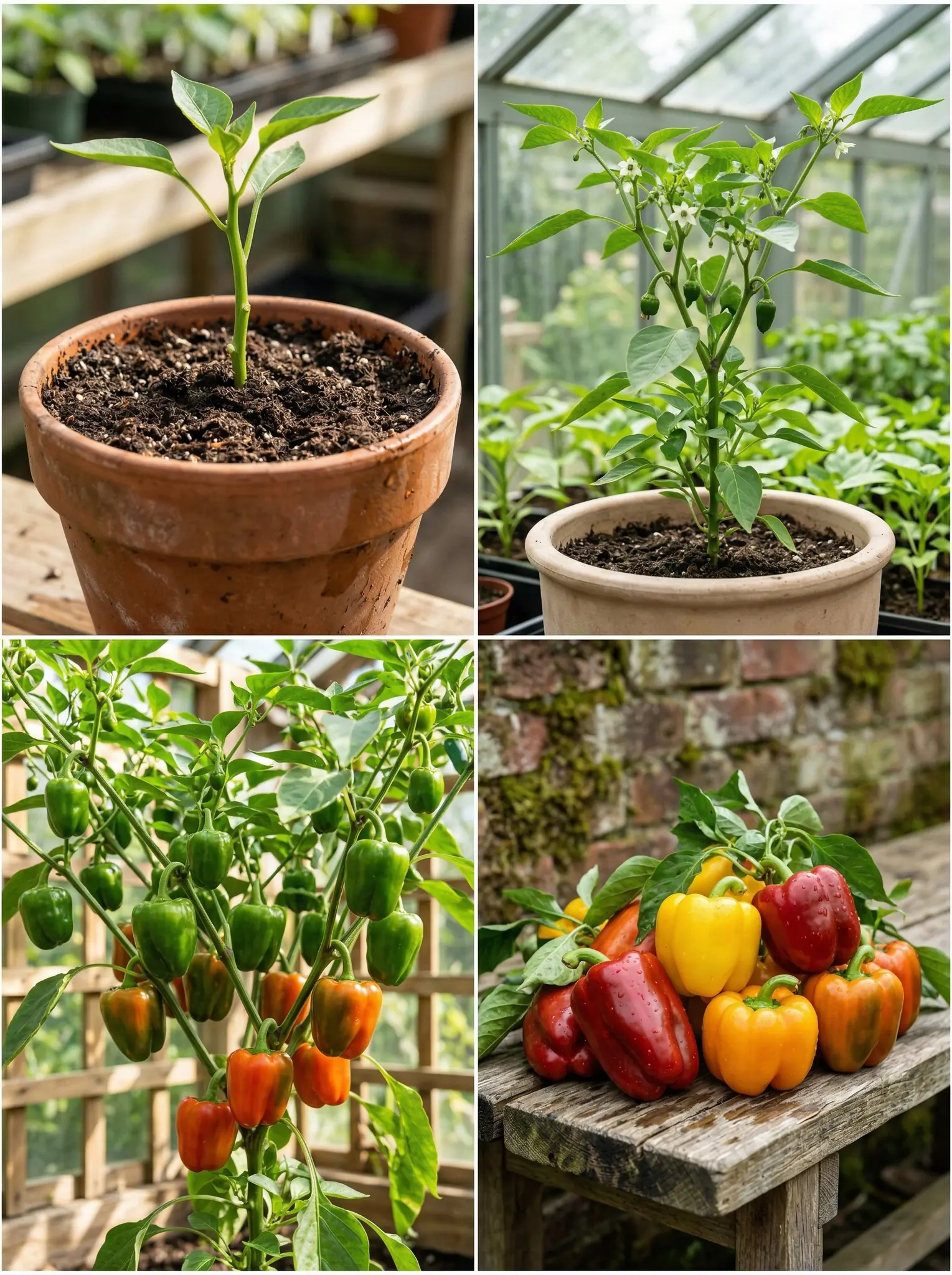 Dicas Secretas para Cultivar Pimentões Grandes e Suculentos no Seu Jardim