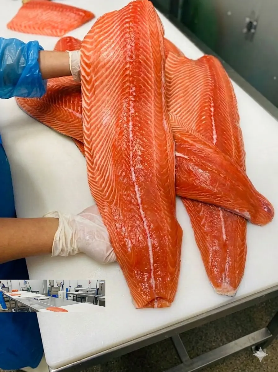 Vai comprar salmão no supermercado? Especialistas dizem que um pequeno detalhe no corte revela a qualidade em apenas 3 segundos
