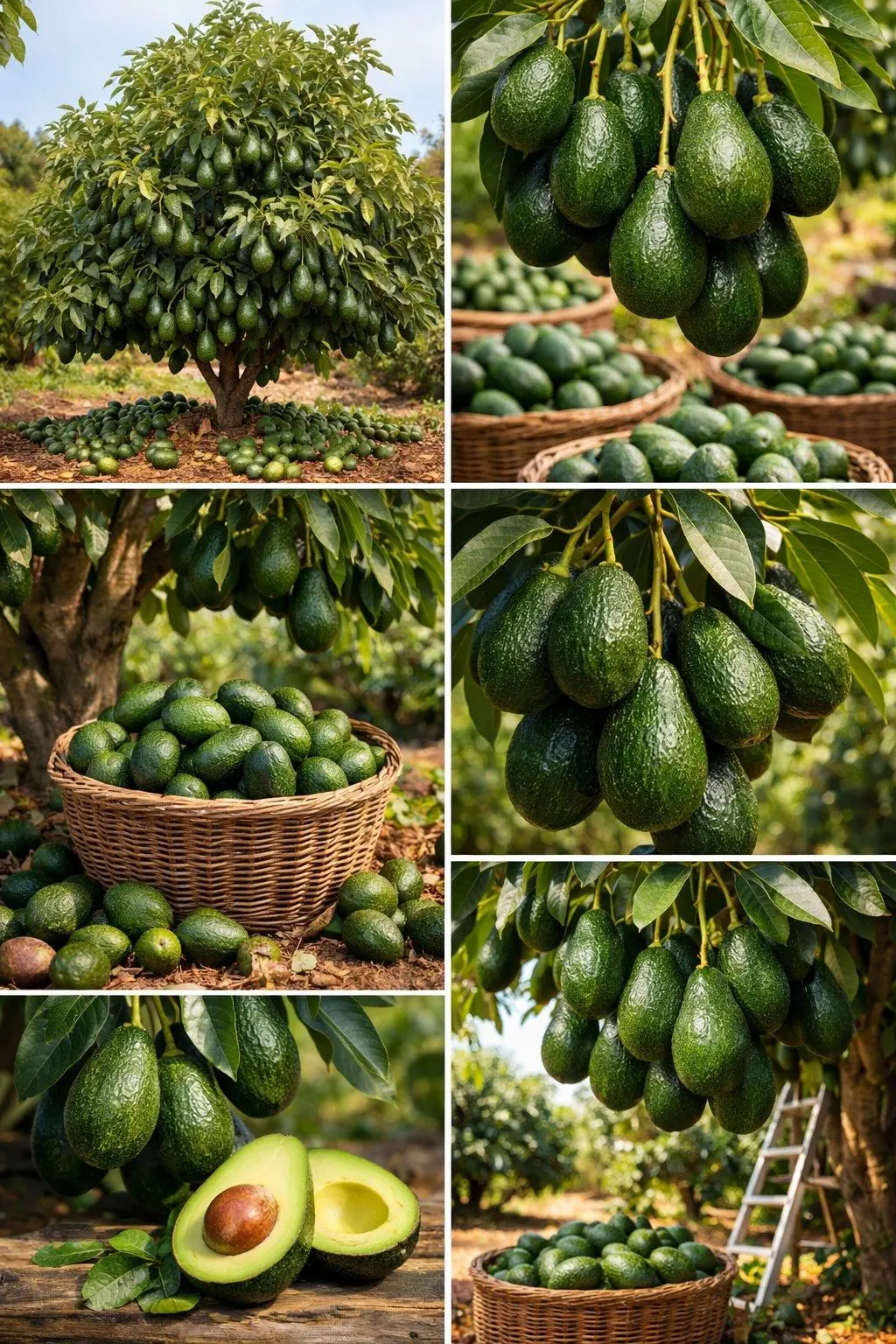 Como cultivei um abacateiro completo em casa usando este método fácil