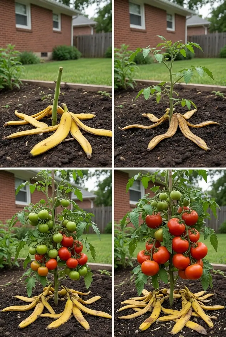 Fortaleça suas flores naturalmente com truques de fertilizante de casca de banana