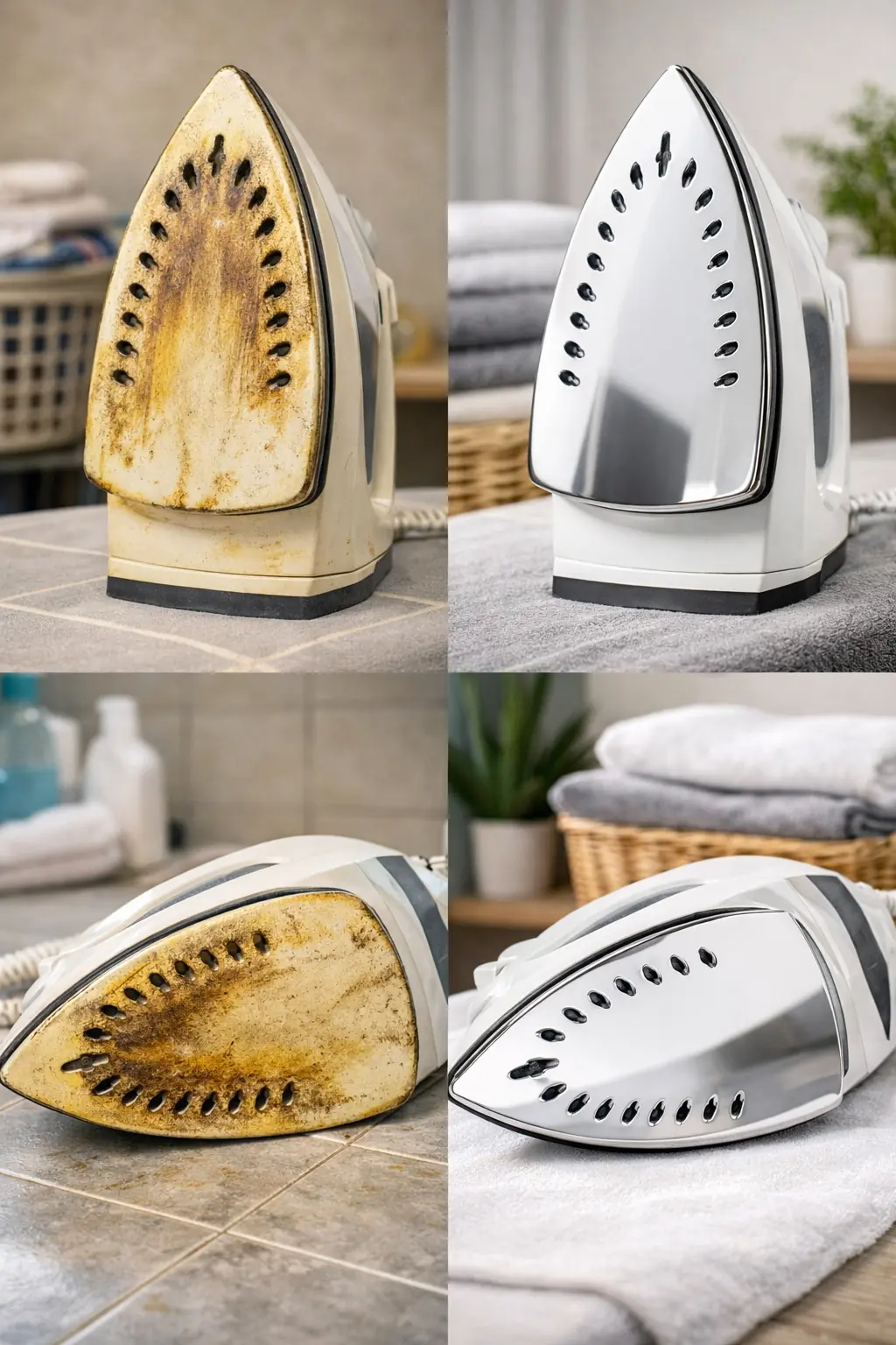 Traga seu ferro de volta à vida com este método de limpeza fácil