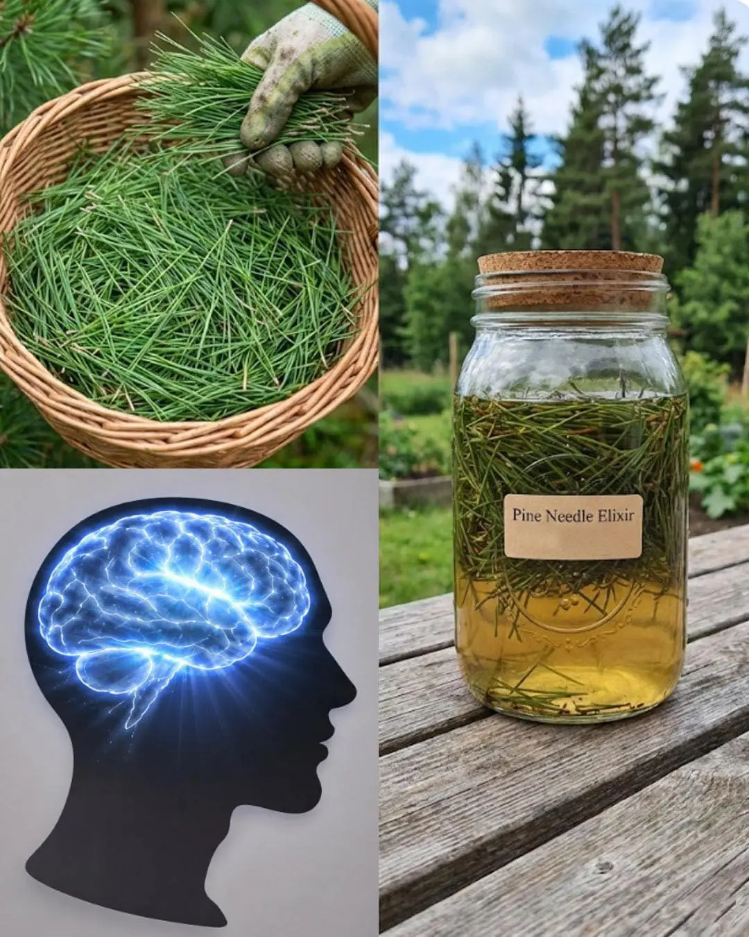 A maioria das pessoas subestima o poder do aroma de agulhas de pinheiro...