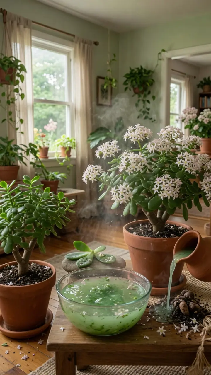 O truque para fazer florescer uma árvore de jade: ela vai perfumar toda a casa