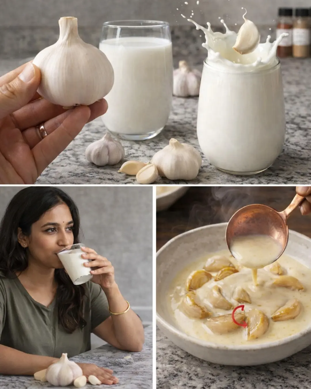 Alho fervido no leite: hábito saudável ou mito exagerado?