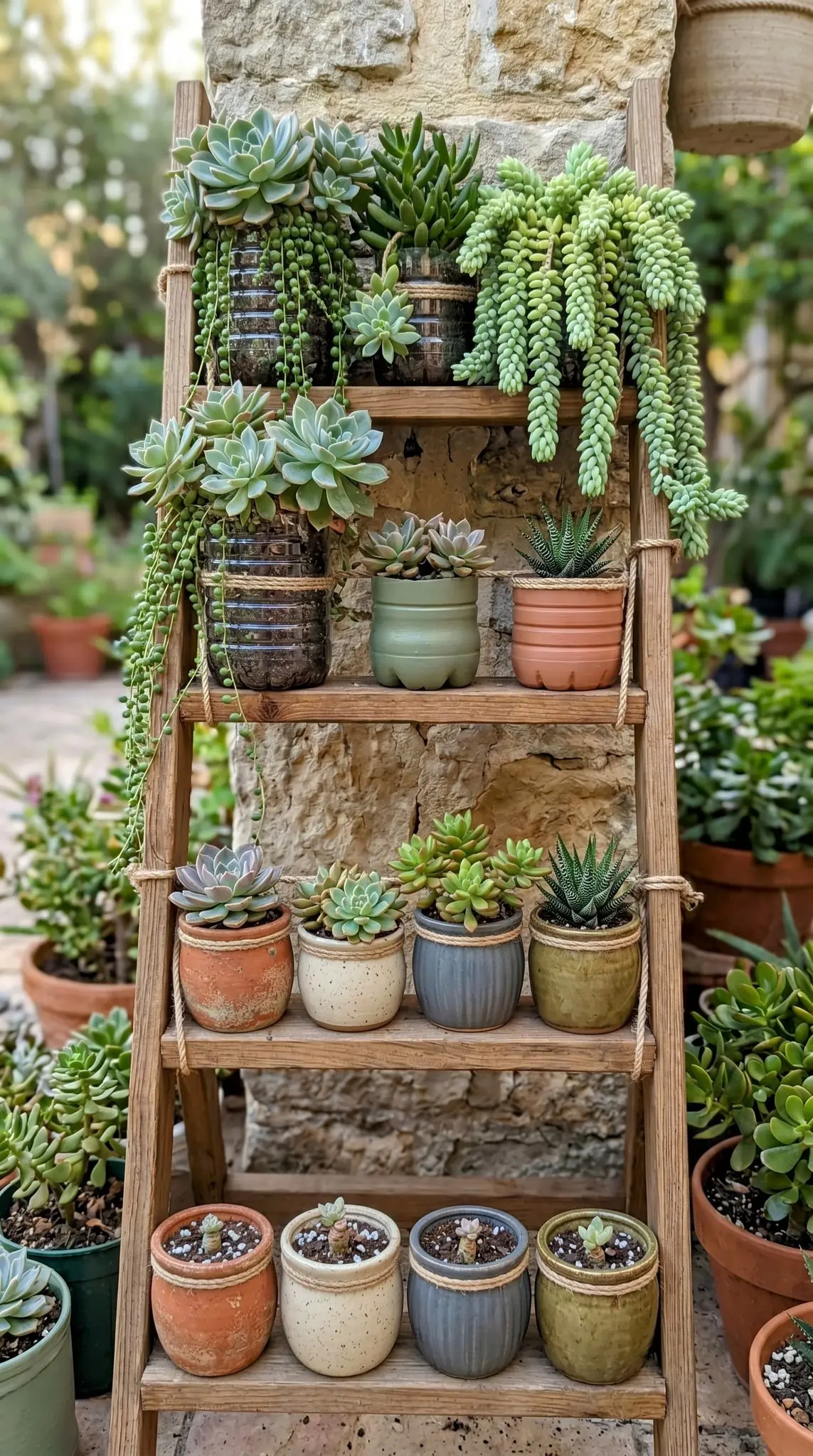 Suculentas sem Mistério: Ideias Inovadoras para Cultivar em Garrafas Plásticas com Estilo e Sustentabilidade