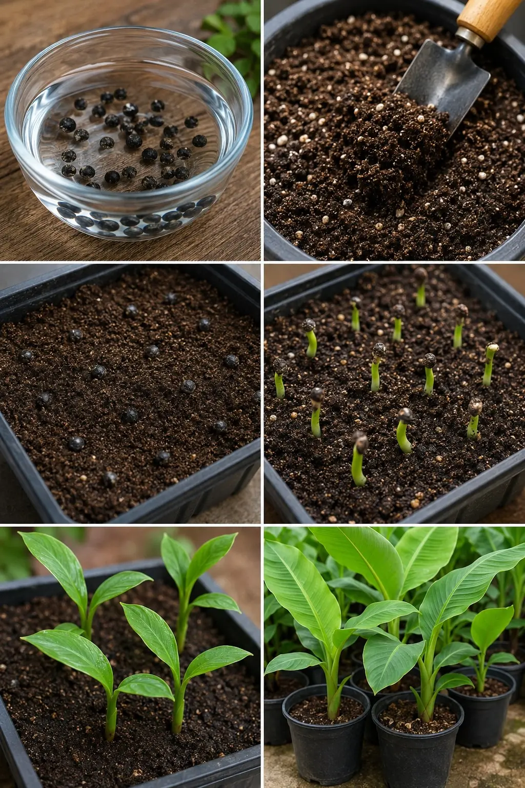 É possível cultivar bananas a partir de frutas compradas no supermercado? A verdade sobre a germinação de sementes de banana.