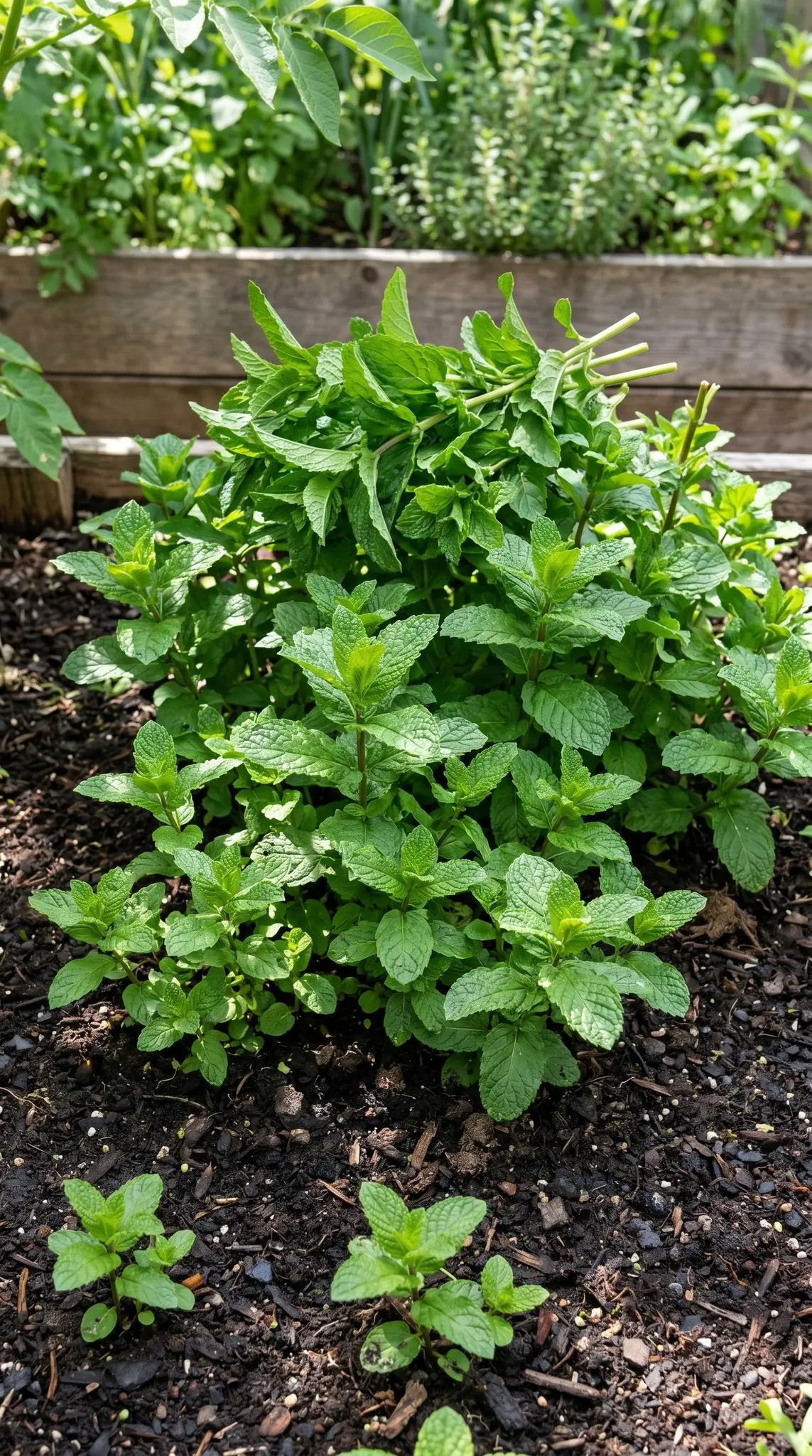 Hortelã, nunca mais com poucas folhas e murcha. O truque do jardineiro para ter folhas exuberantes e perfumadas