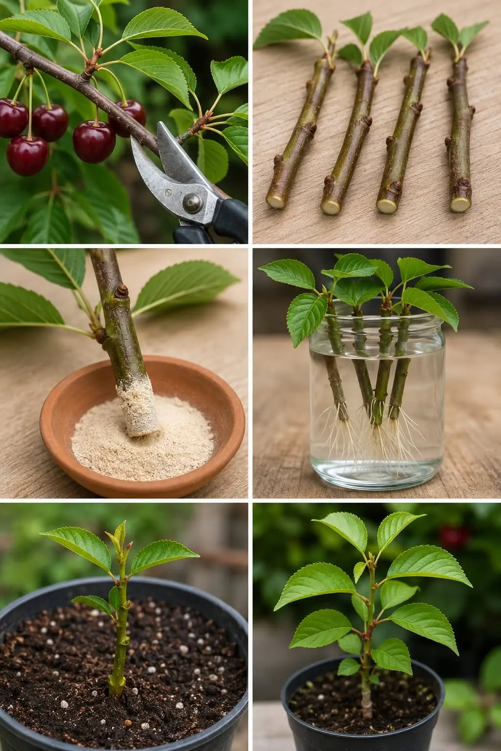 Do Ramo à Fruta: Como Cultivar um Cerejeira em Casa Usando Boutures