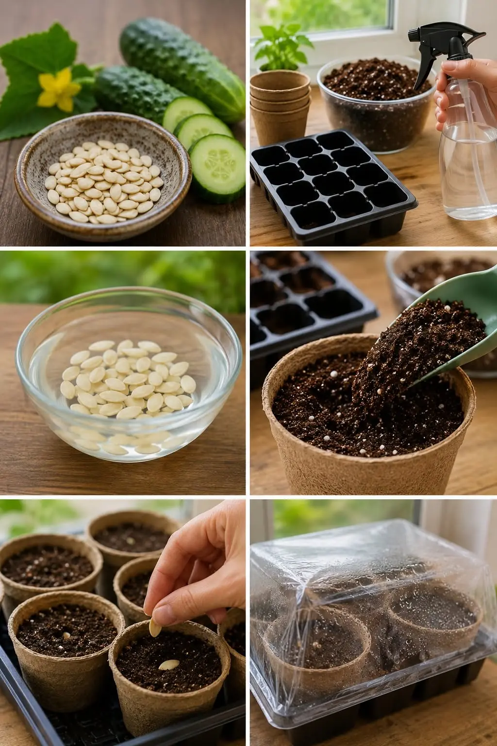 Pepinos do zero: como germinar mesmo sem experiência em jardinagem