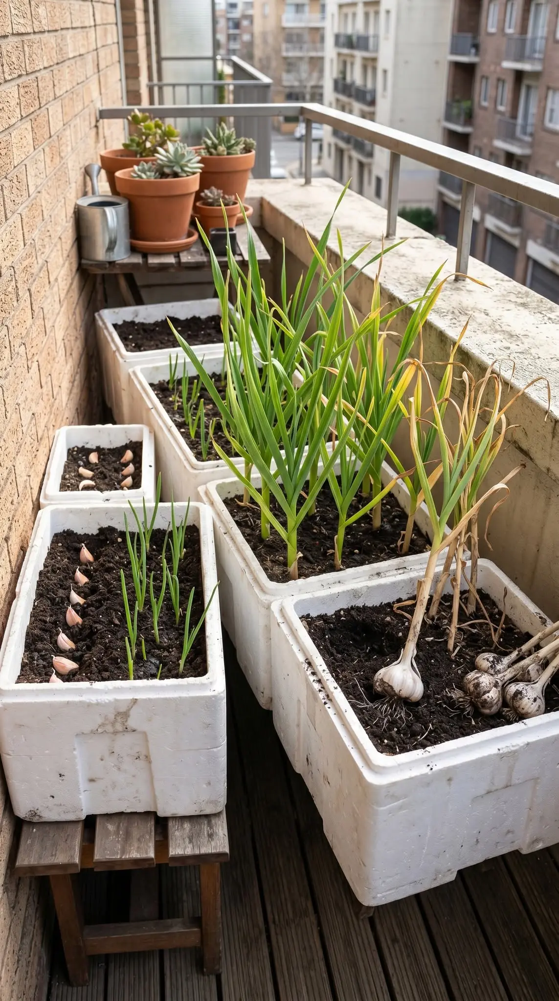 Alho em Caixas de Isopor: Cultivo Prático e Produtivo no Seu Espaço Urbano