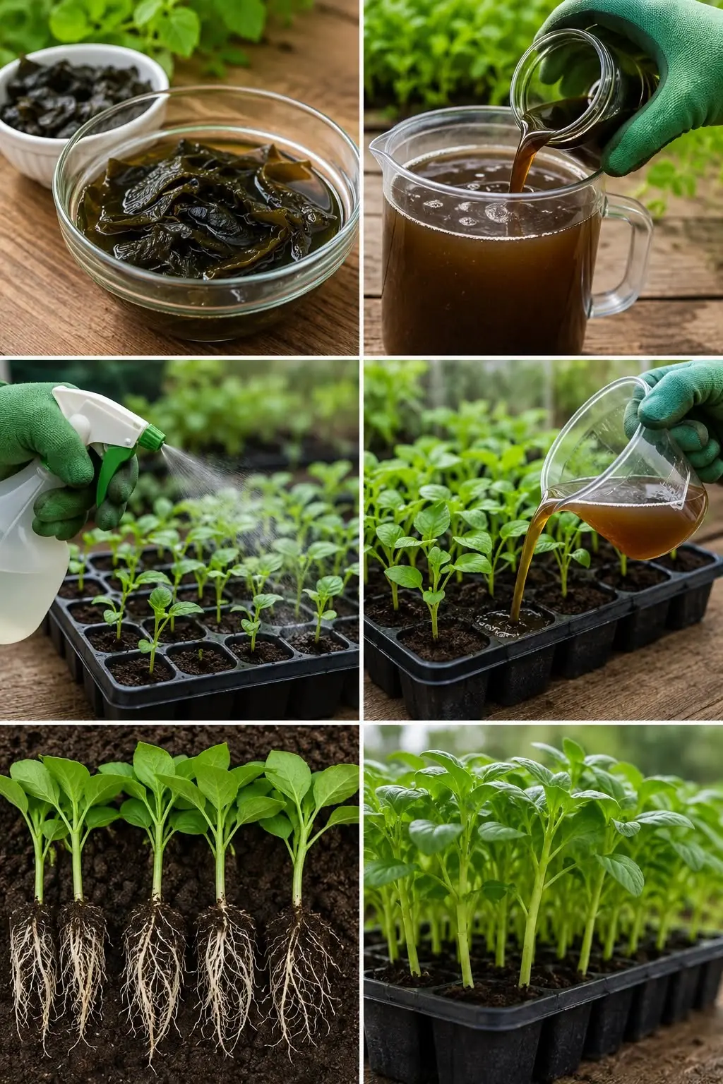 Use este fertilizante em suas mudas para obter raízes fortes, caules grossos e maiores rendimentos.
