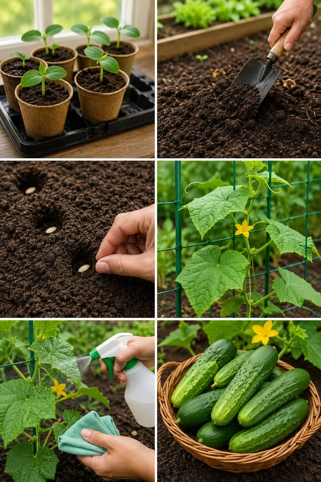 Como Cultivar Pepinos para Iniciantes que Matam Todas as Plantas