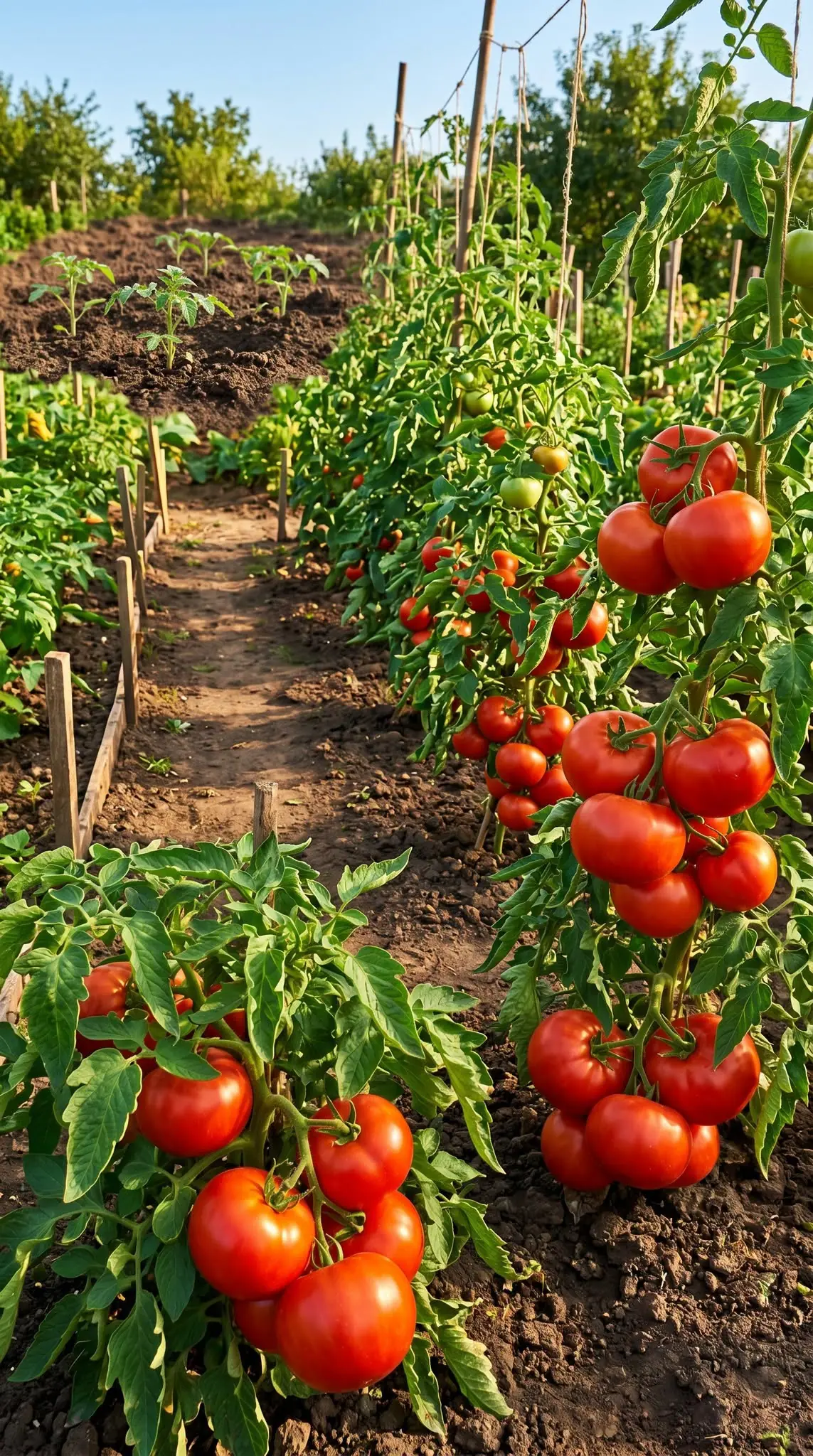 Tomates más grandes y jugosos: prueba este método, es natural y efectivo