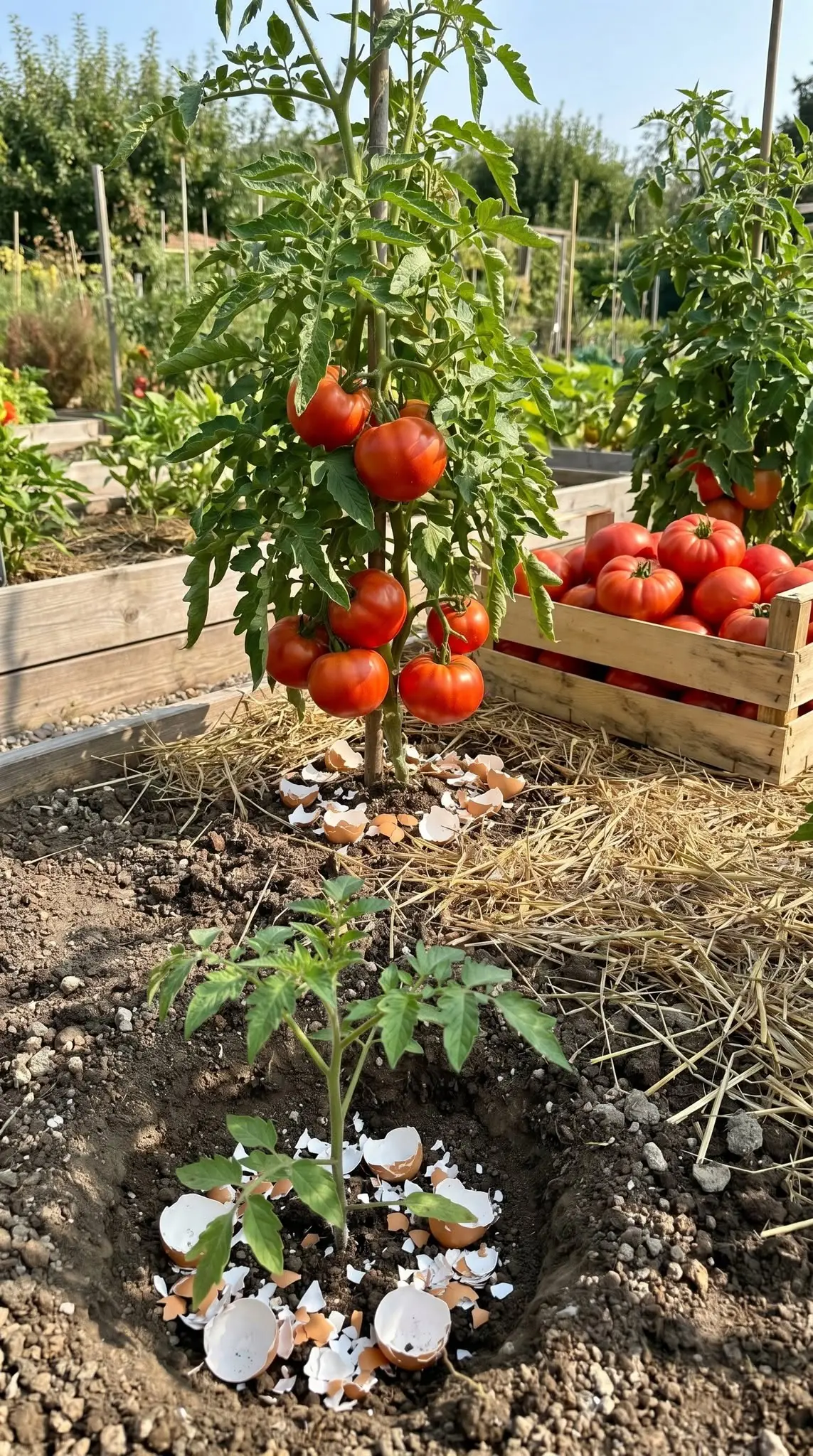 Nunca plante tomates sem esta! Muitos frutos grandes garantidos!