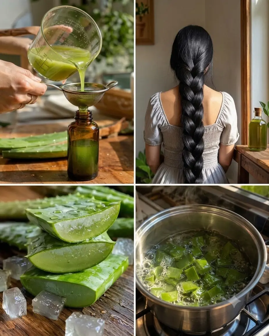 Como Fazer Óleo de Babosa para um Cabelo Mais Saudável: Um Guia Prático e Natural DIY