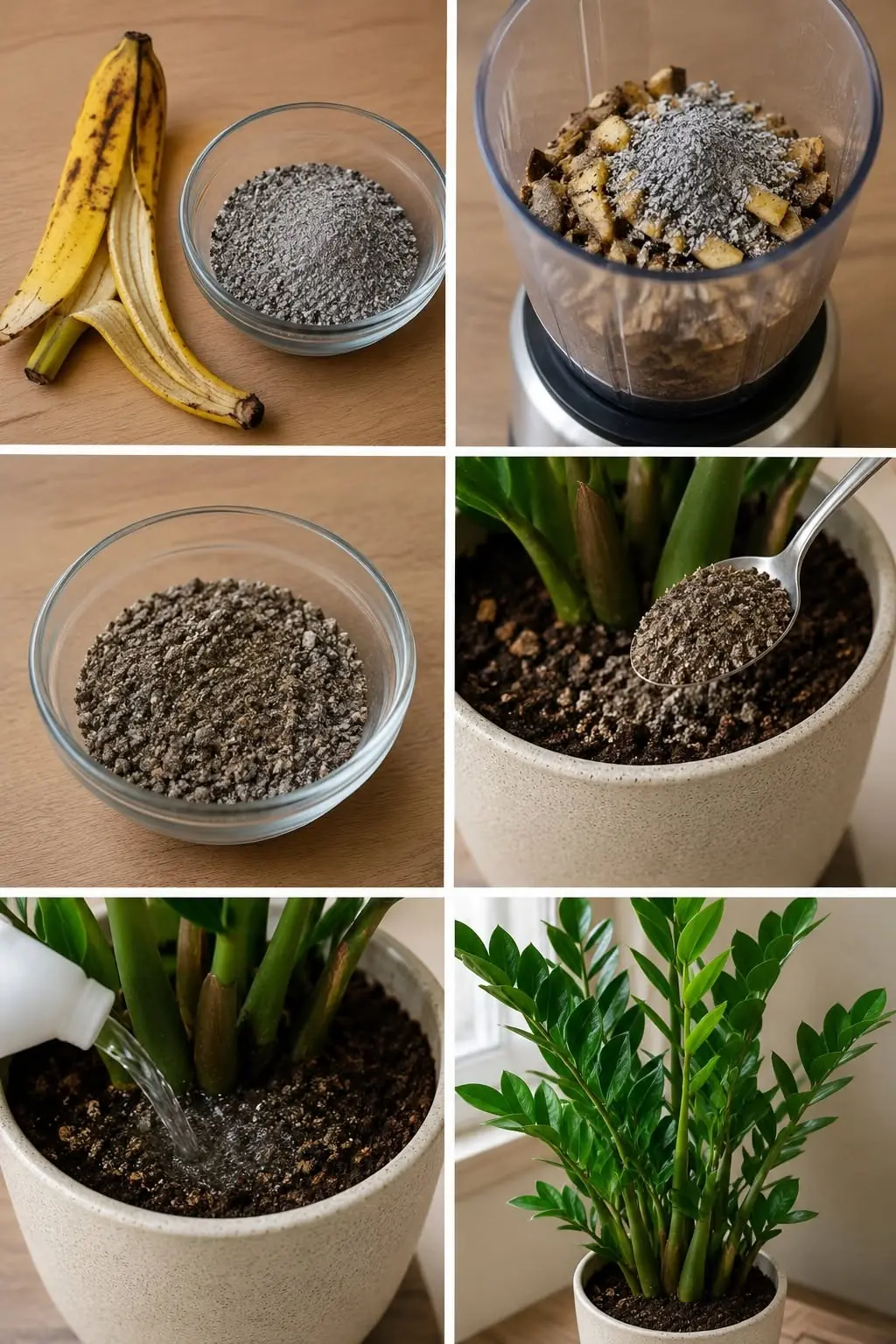 Aplique isto à Zamioculcas agora mesmo – o crescimento explosivo começa instantaneamente!