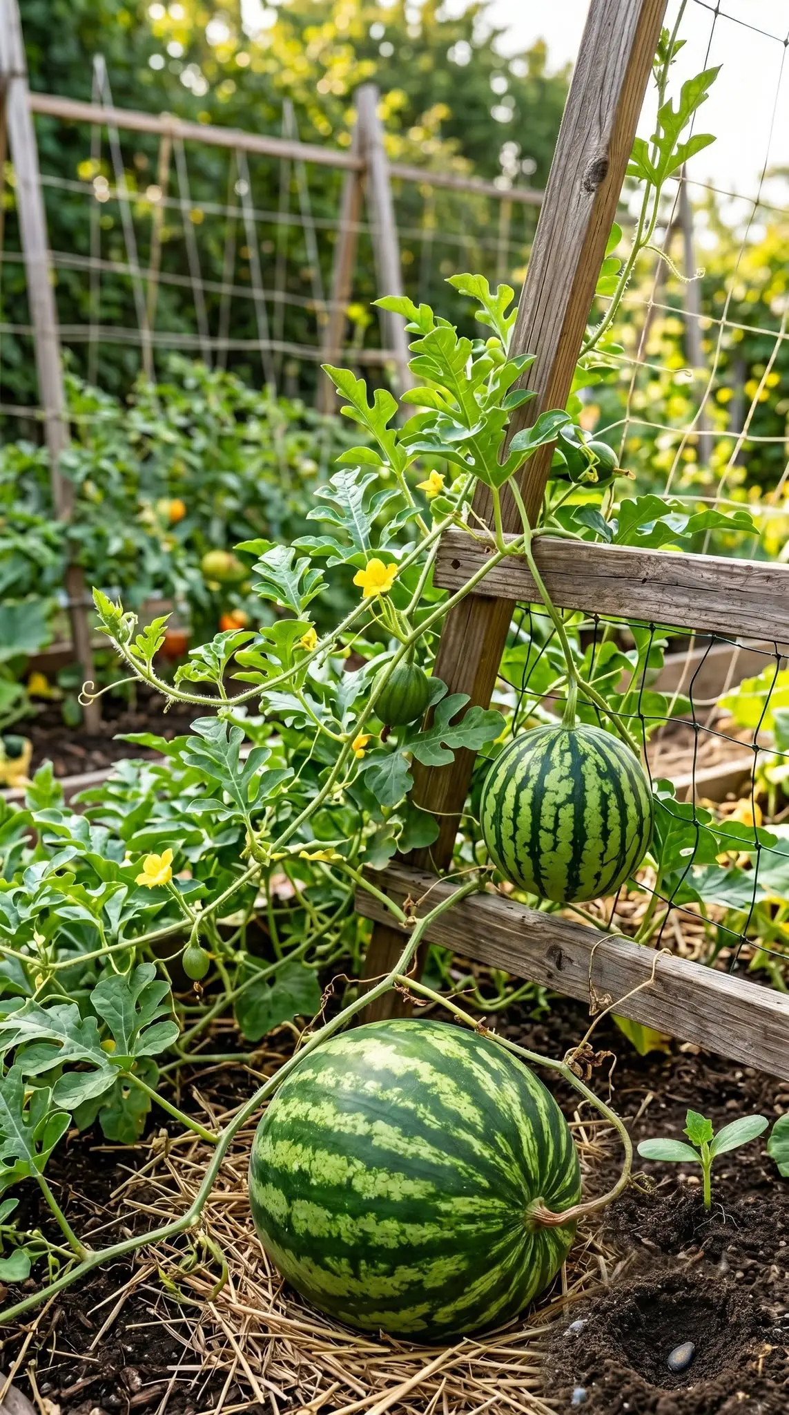 Cultivar melancia em casa resulta em altas colheitas se você seguir esta dica. Fruta doce e suculenta.