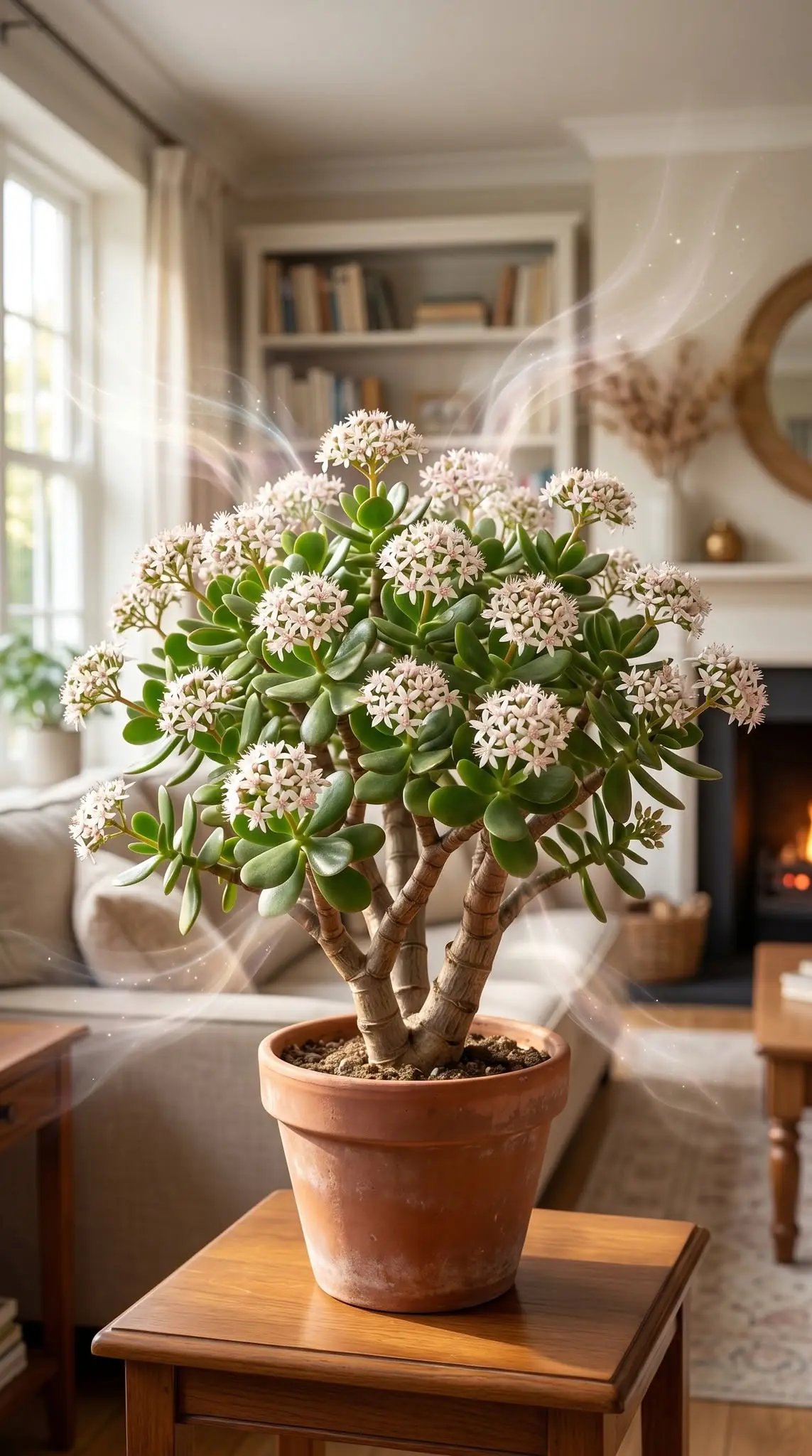 O truque para fazer florescer uma árvore de jade: ela vai perfumar toda a casa