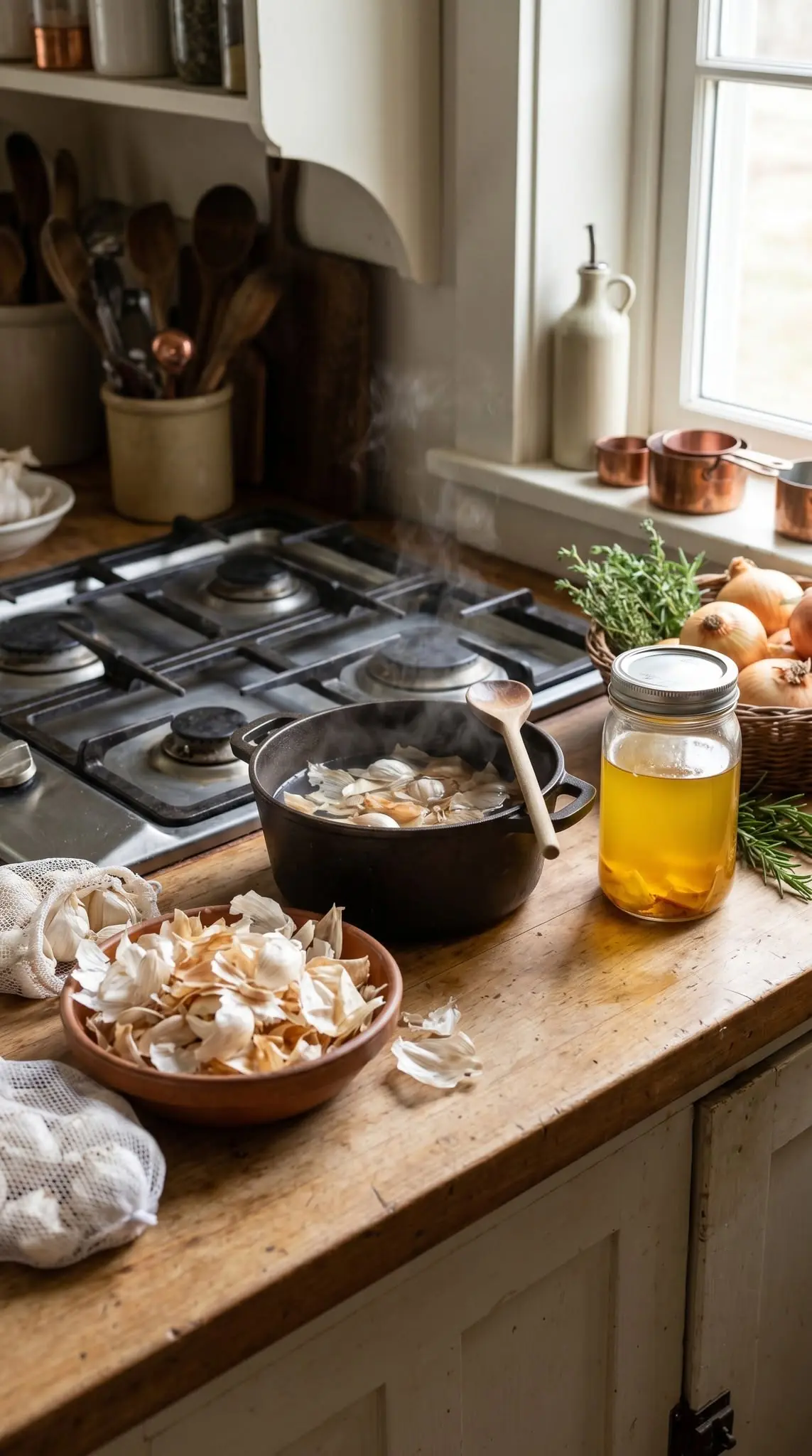 Siempre guardo las pieles de ajo: ¡te contaré el secreto de mi abuela!