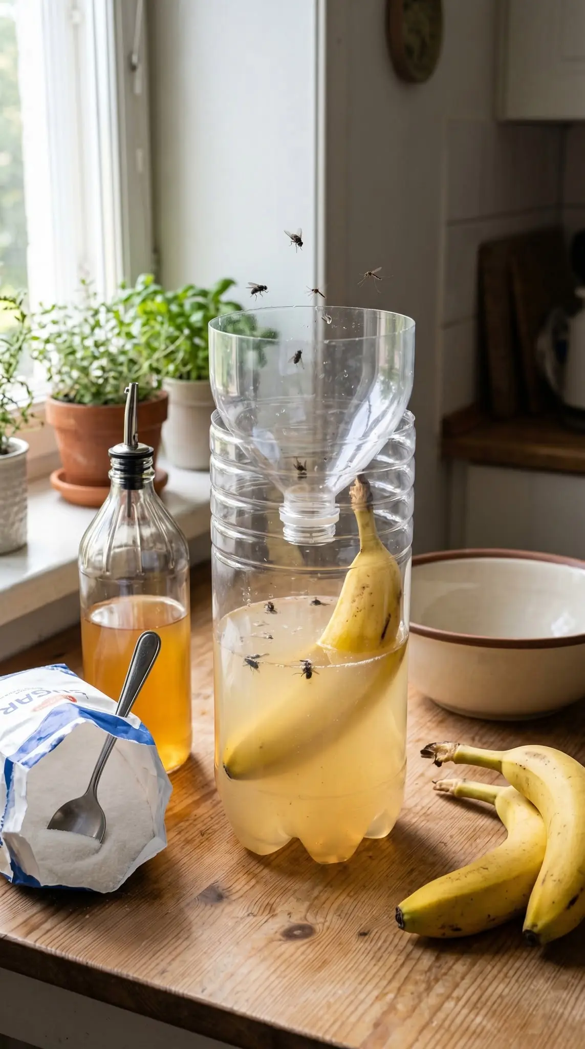 Cáscaras de plátano: ponerlas en una botella. Si los usas así, nunca los volverás a tirar