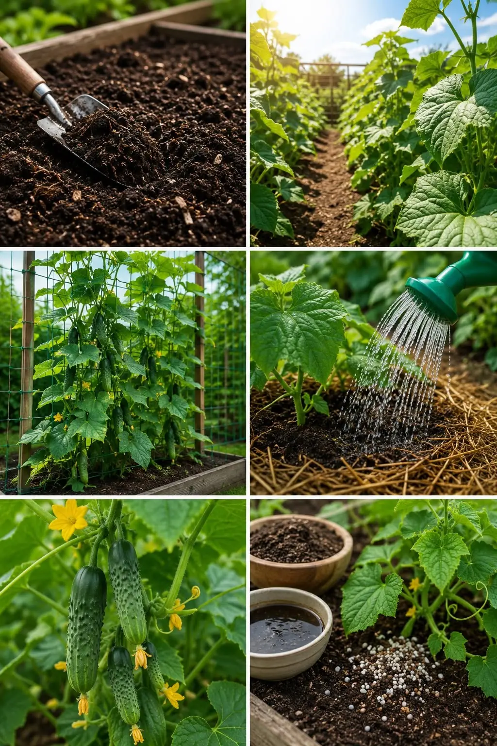 Os 5 principais segredos para cultivar plantas de pepino exuberantes