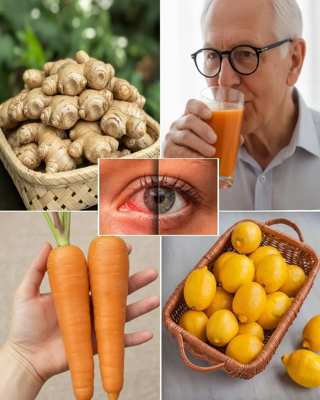 Eu estava perdendo a visão e não sabia o que fazer… até que um oftalmologista me ensinou esta receita de suco natural…