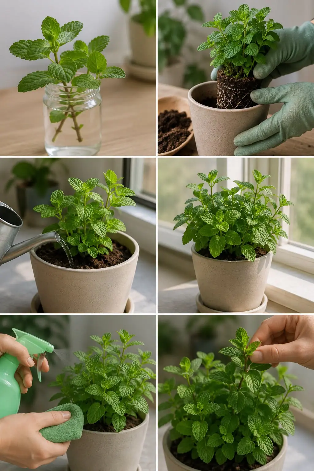 Como cultivar hortelã mesmo morando em um apartamento pequeno