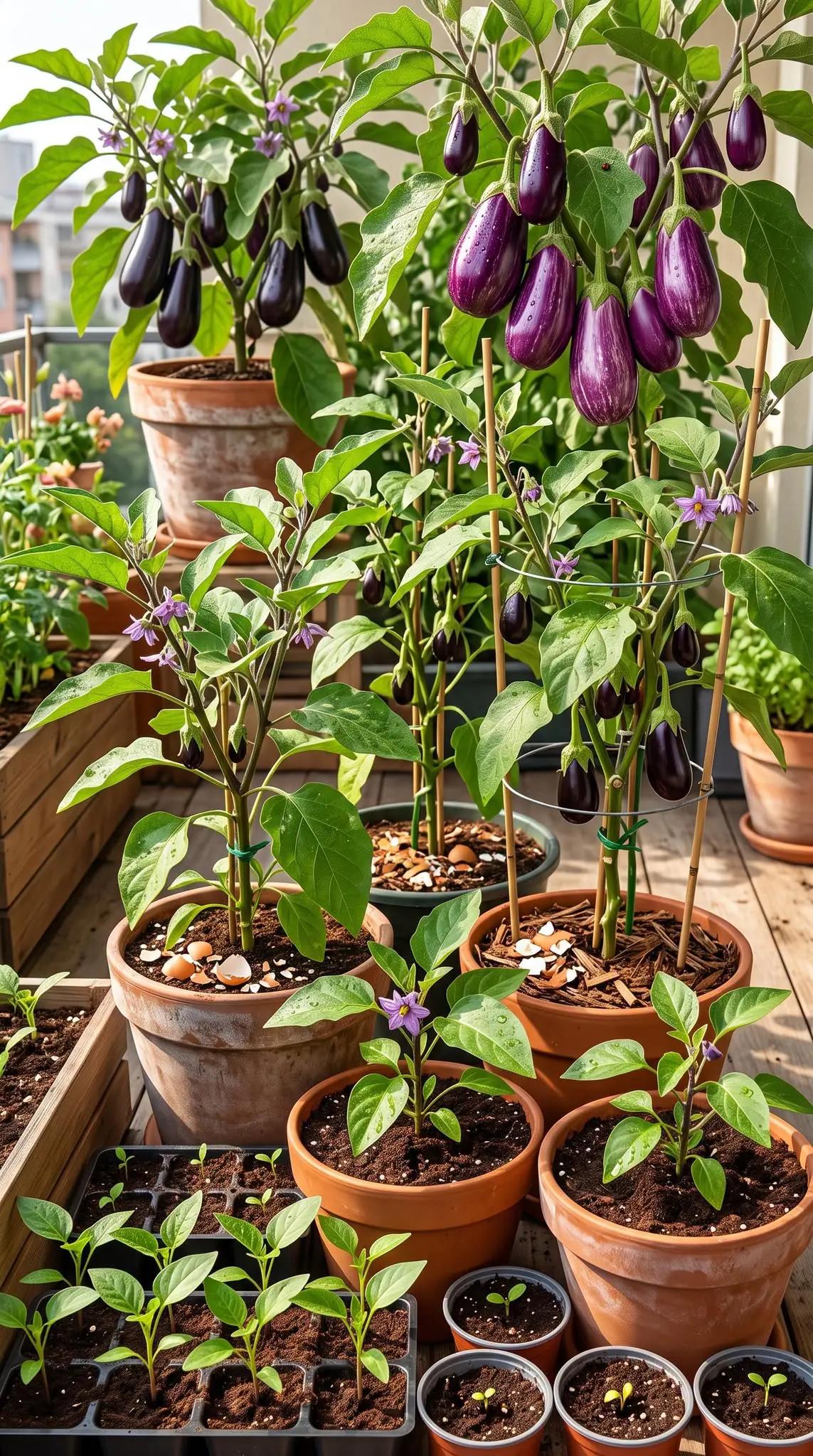 Berinjelas Incríveis: Como Cultivar Plantas Superprodutivas na Sua Varanda ou Jardim