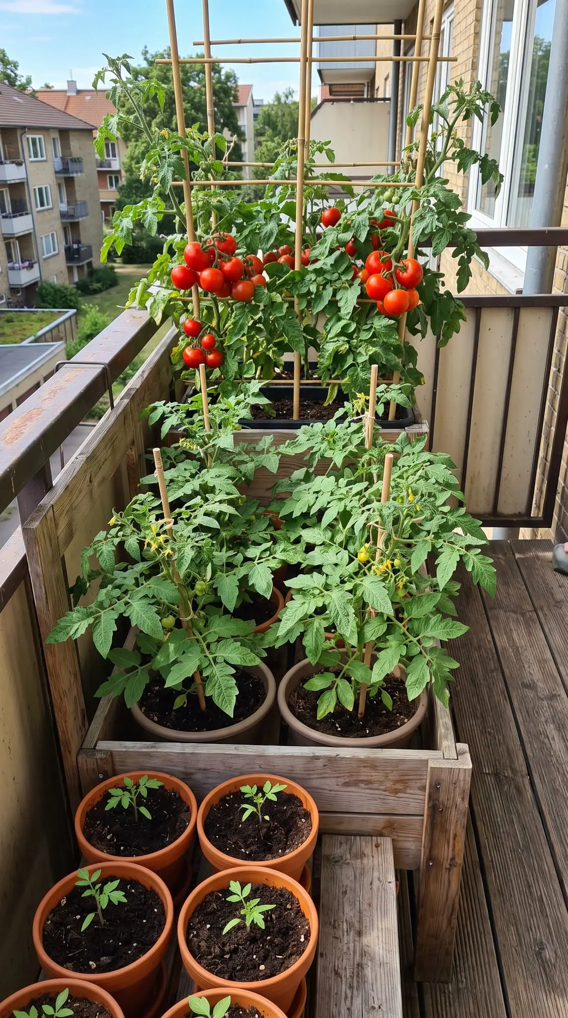 Tomates da Varanda: Como Ter uma Colheita Rápida e Abundante Mesmo em Espaços Pequenos