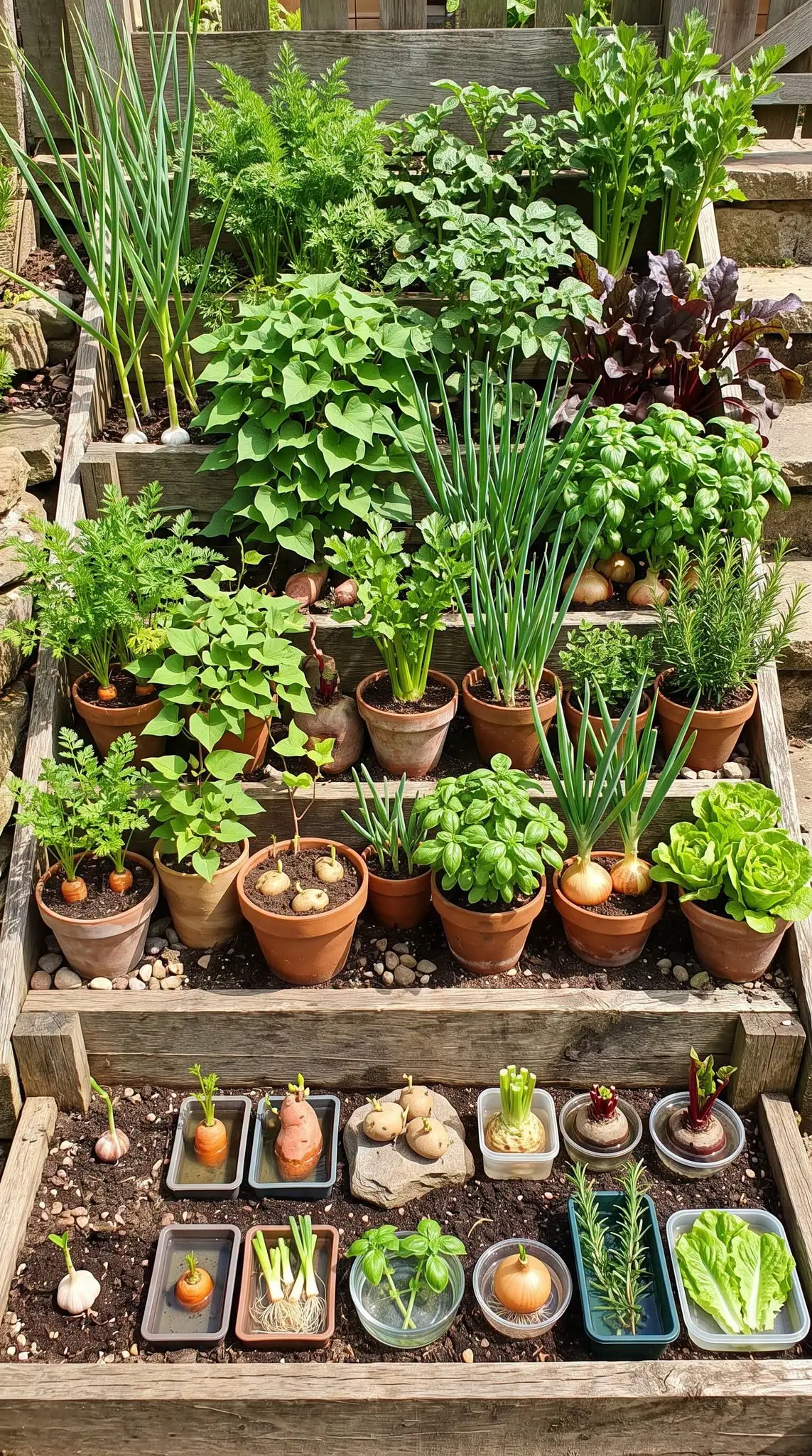11 vegetales y plantas que puedes volver a cultivar usando restos de comida