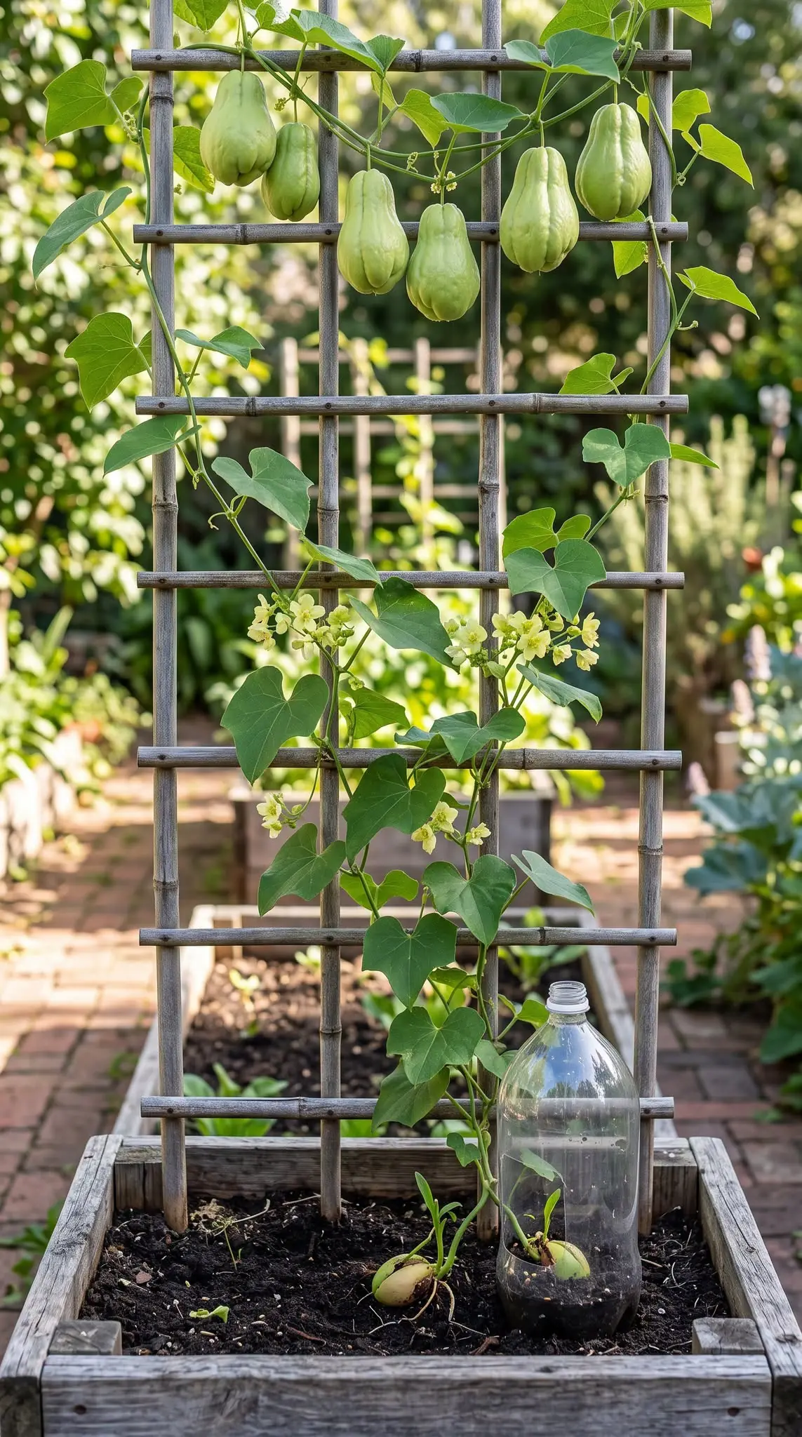 Chuchu na Garrafa: Cultive Muitos Frutos em Espaços Pequenos e de Forma Sustentável