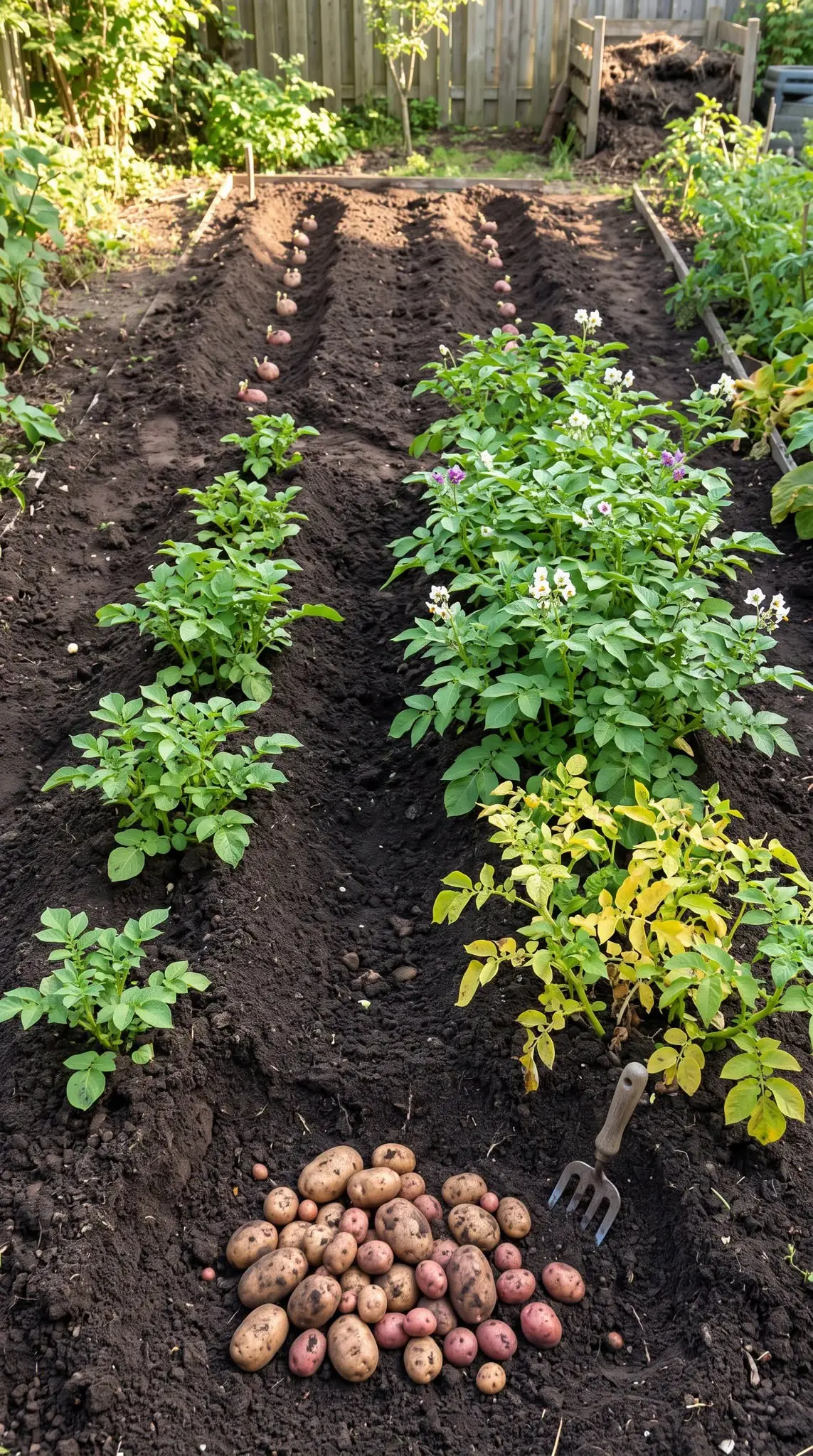 Potatoes de Graça em Casa: Segredos para Triplicar a Produção sem Comprar Mais Tubérculos