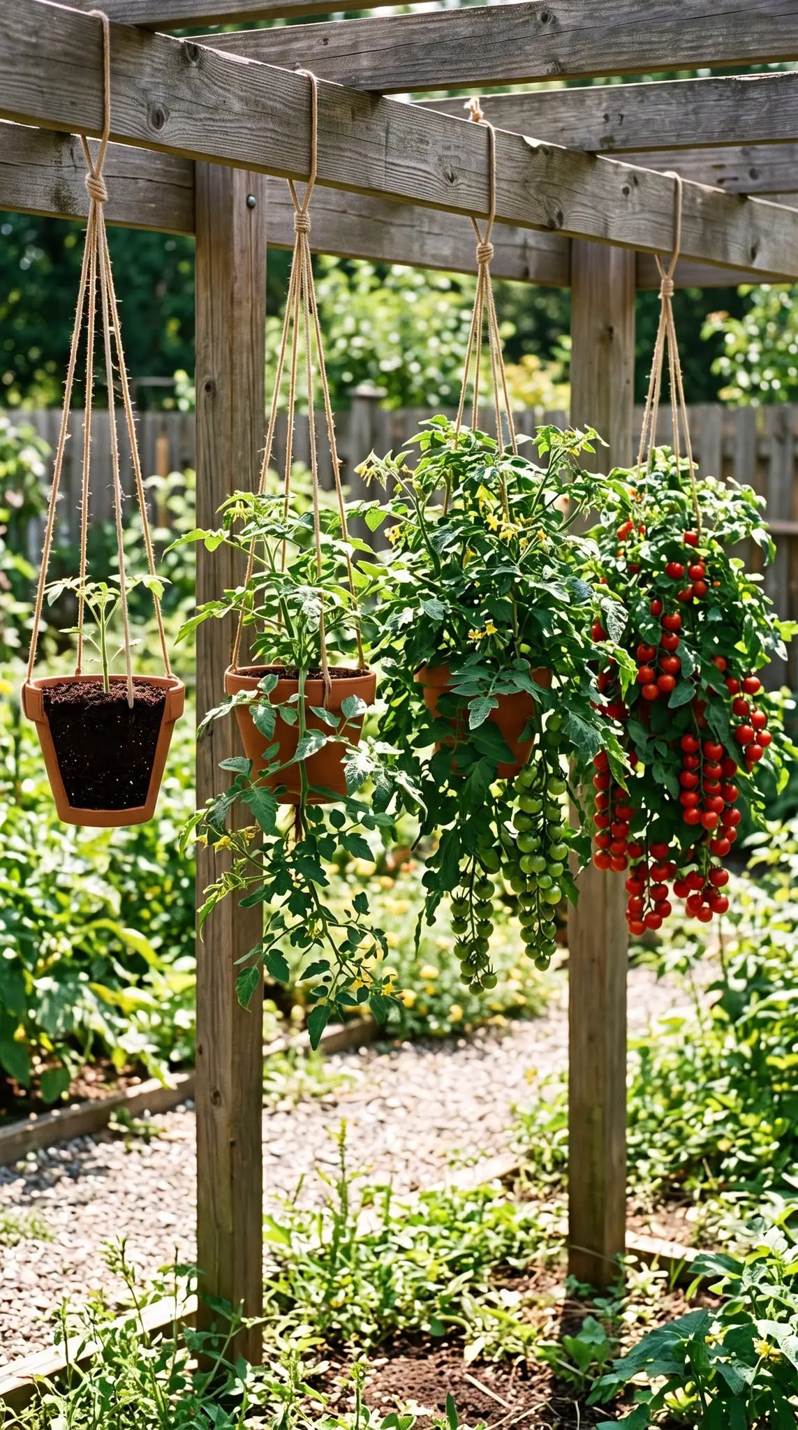 Tomates Suspensos: A Técnica Inesperada que Garante Frutos Abundantes
