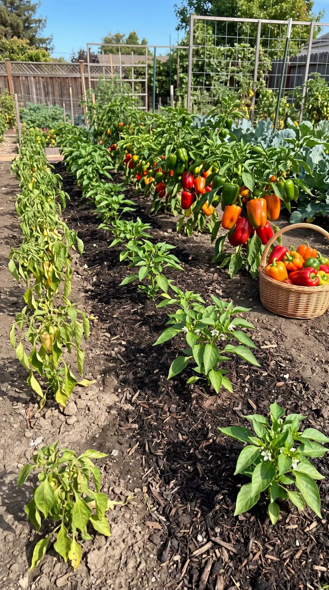 Pimentões Sempre Produtivos: Dicas Simples para Recuperar e Cultivar Plantas Cheias de Frutos