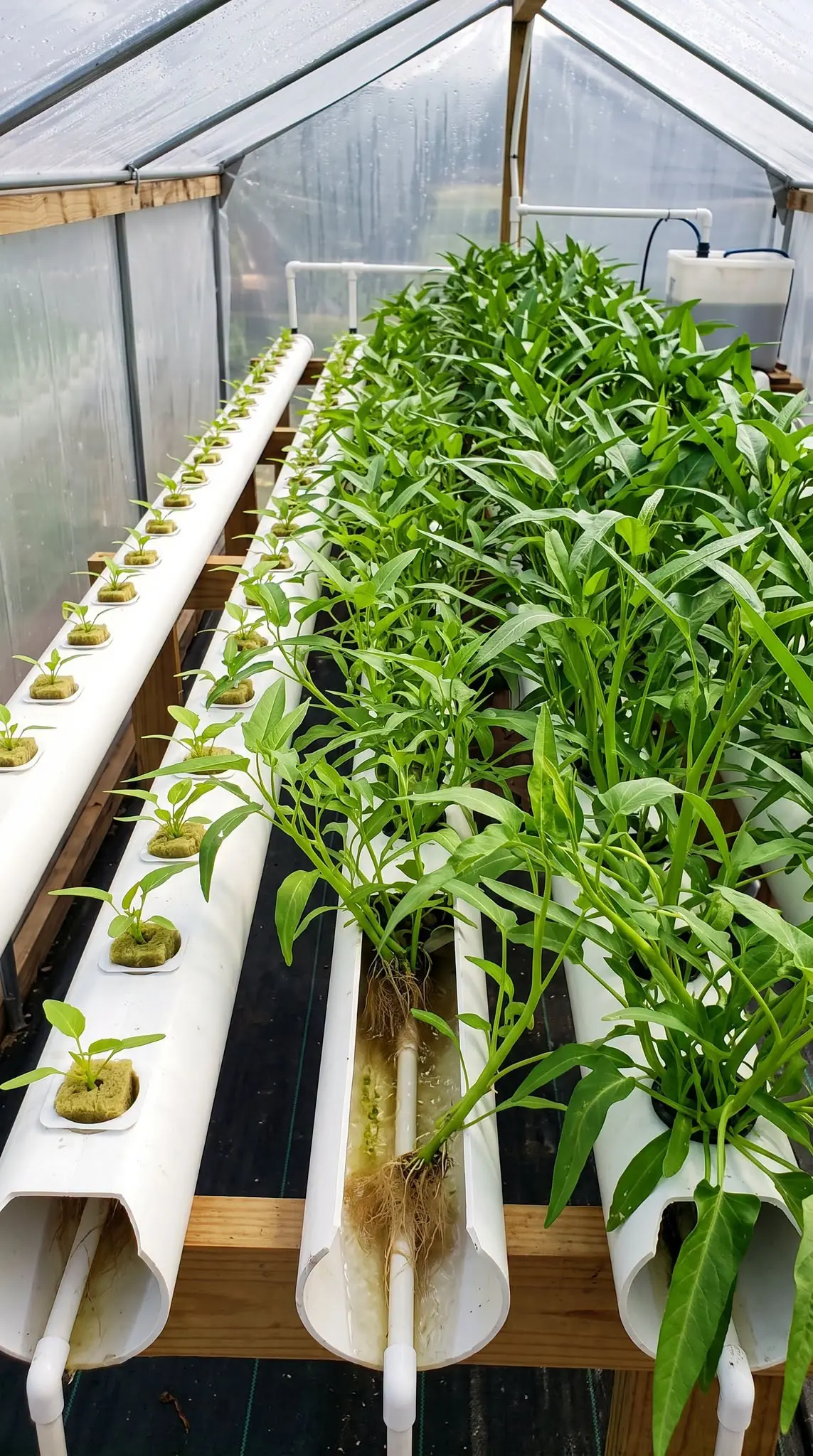 Espinafre D’Água Hidropônico: Cultive Verduras Frescas Sem Solo e Sem Rega