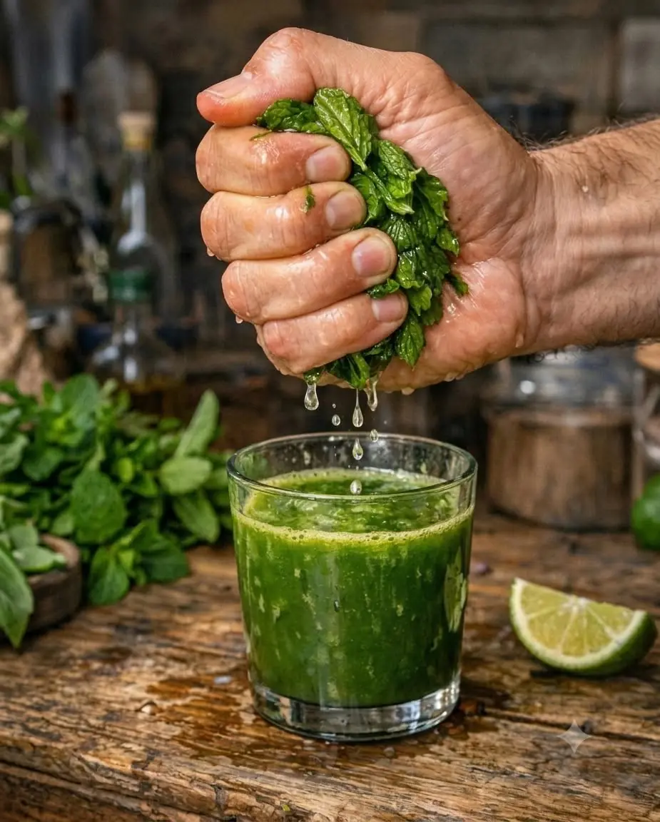 O Frescor da Natureza: O Ritual de Extrair o Melhor das Ervas