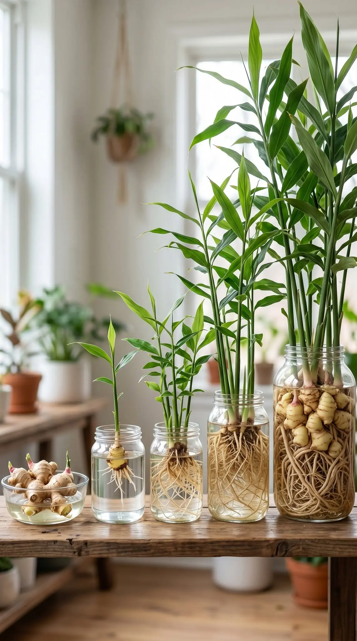 Gengibre em Água: Cultive essa Raiz Poderosa em Casa sem Sujar o Solo