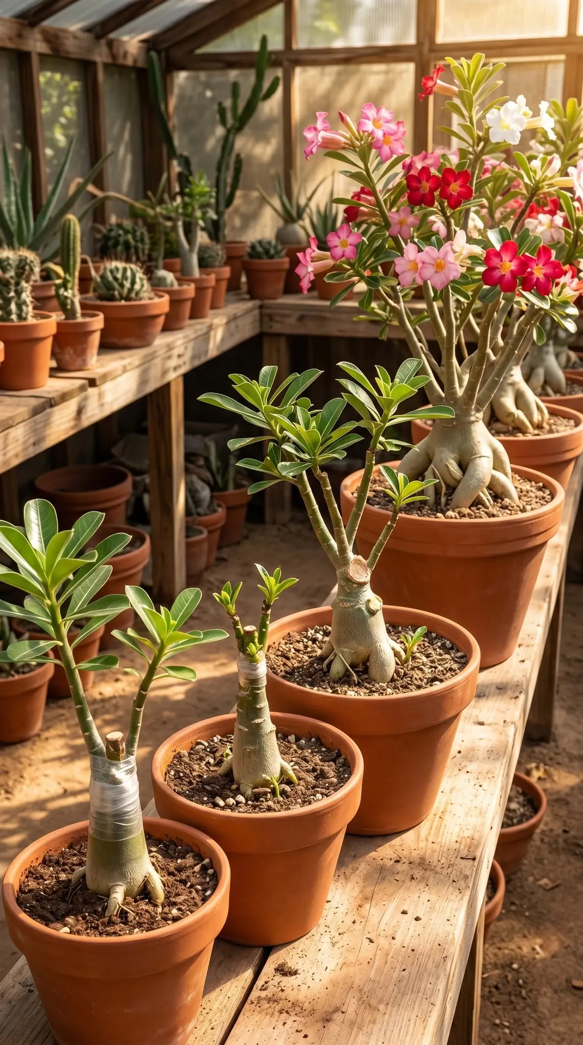 Transforme Sua Rosa-do-Deserto: Guia Completo para Enxertia de Adenium Obesum em Casa