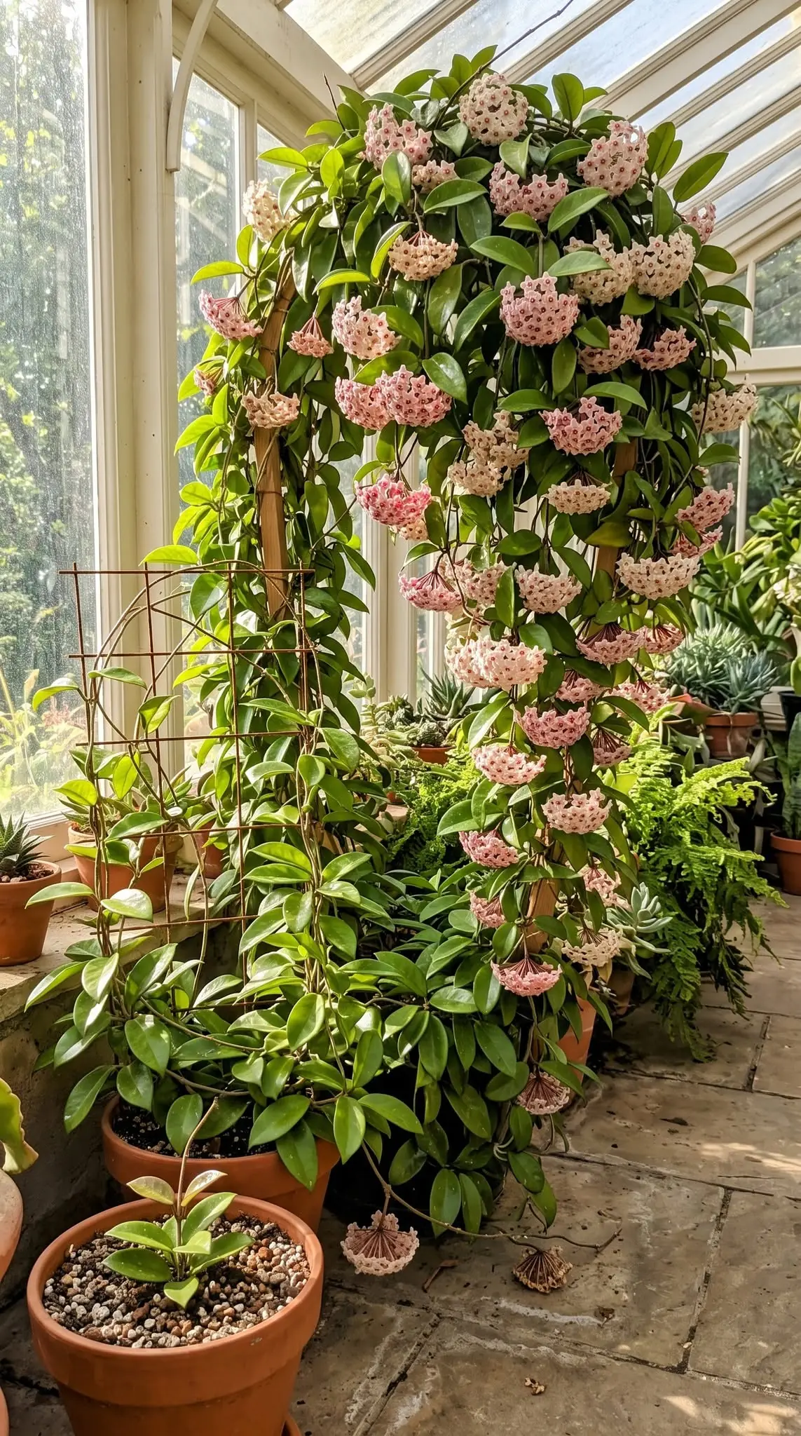 Como hacer florecer la flor de cera (Hoya) para tener cientos de flores