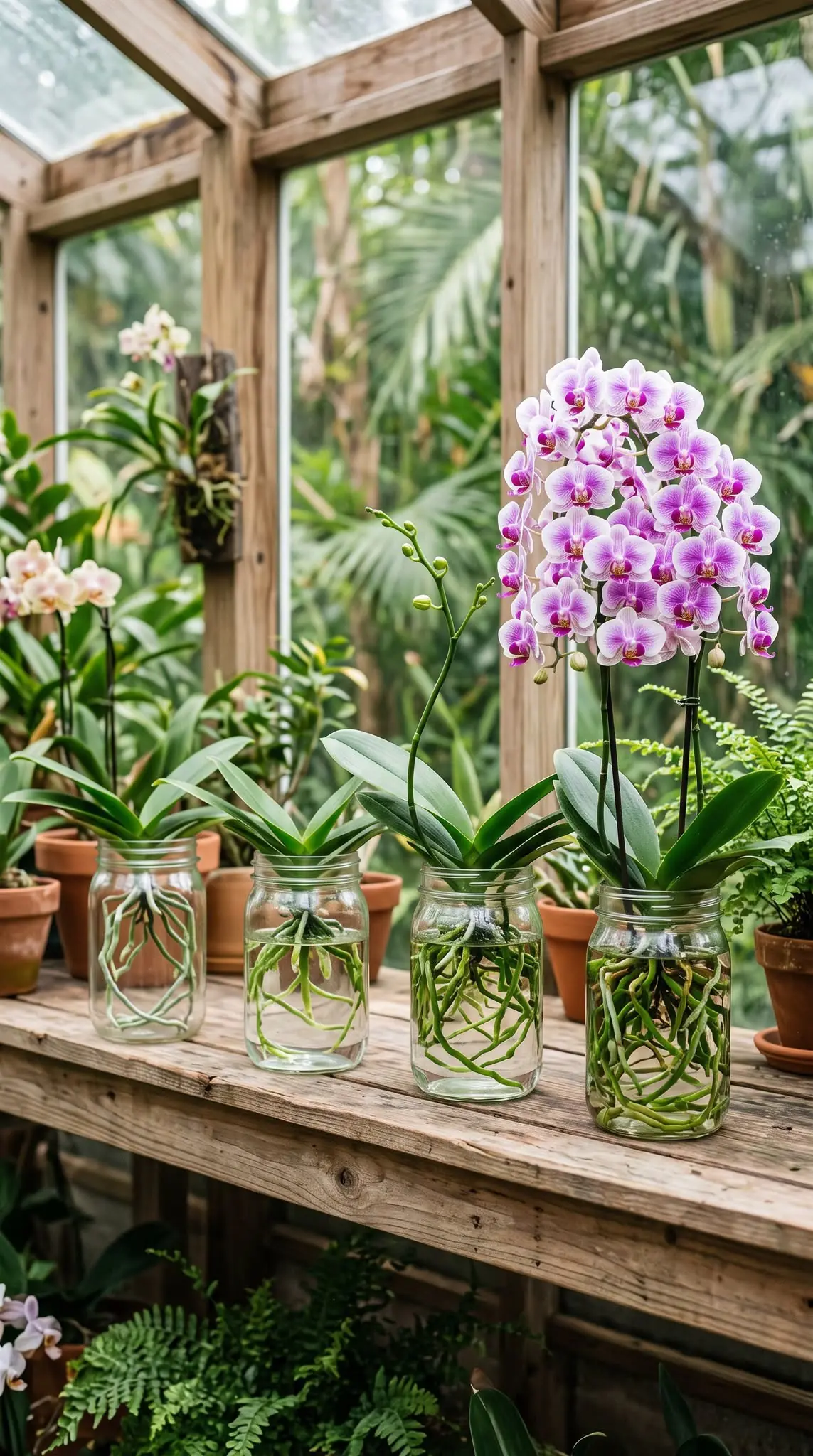 ¿Por qué es inteligente cultivar orquídeas en el agua?