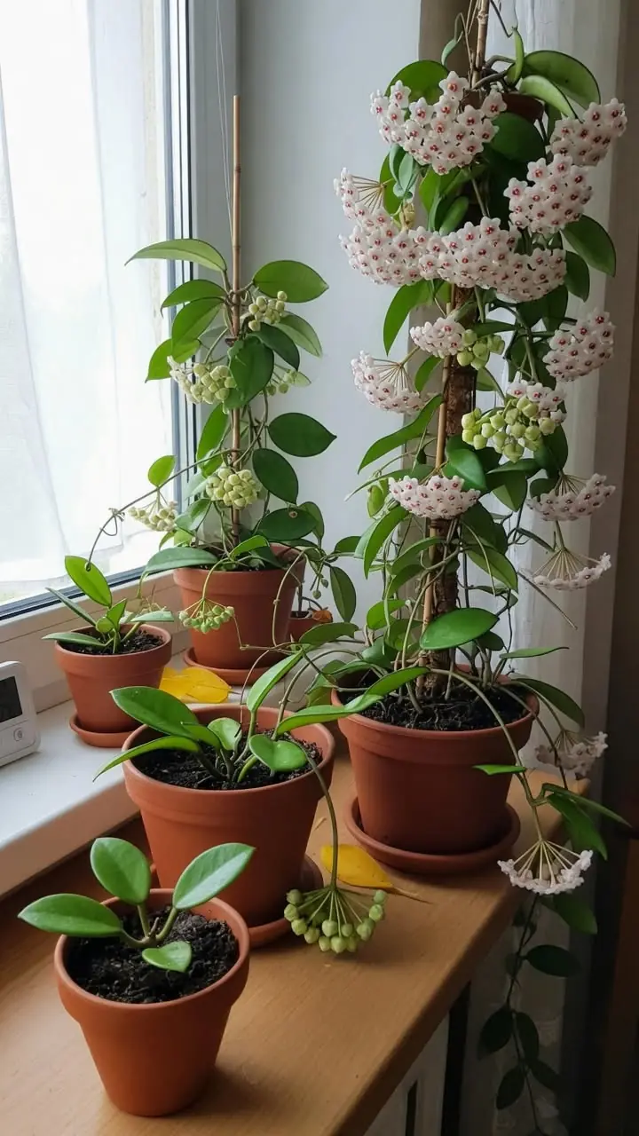 Como hacer florecer la flor de cera (Hoya) para tener cientos de flores