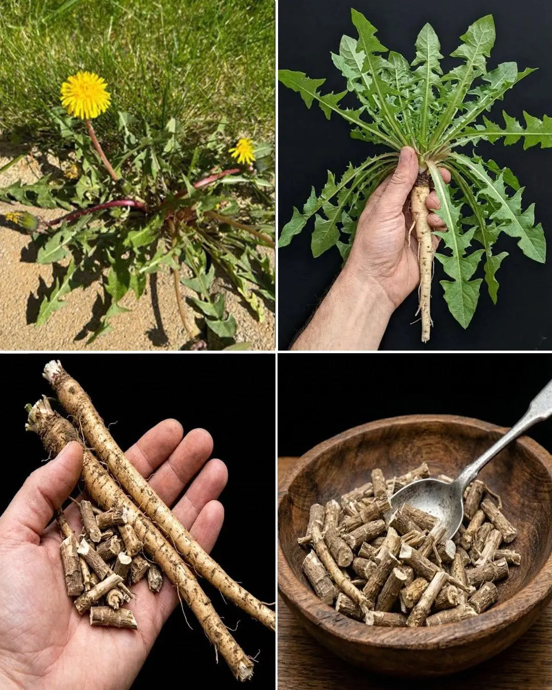A maioria das pessoas não faz ideia de que as folhas de dente-de-leão são a parte mais importante da planta...